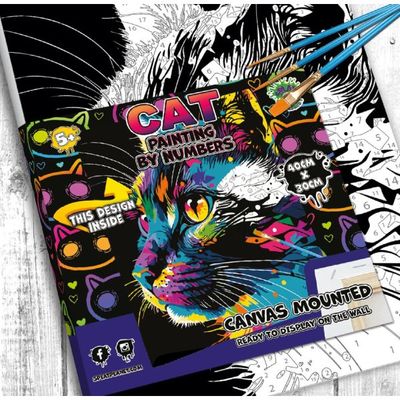 Painting By Numbers - Cat - Splatplanet