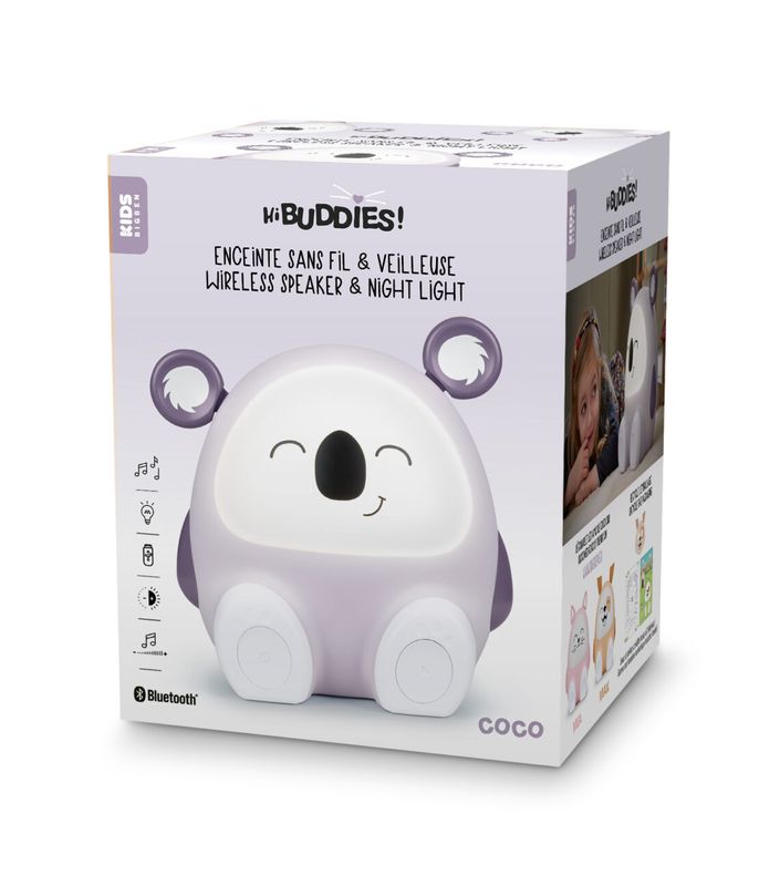 Coco, Koala Wireless Bright Speaker and Night Light
