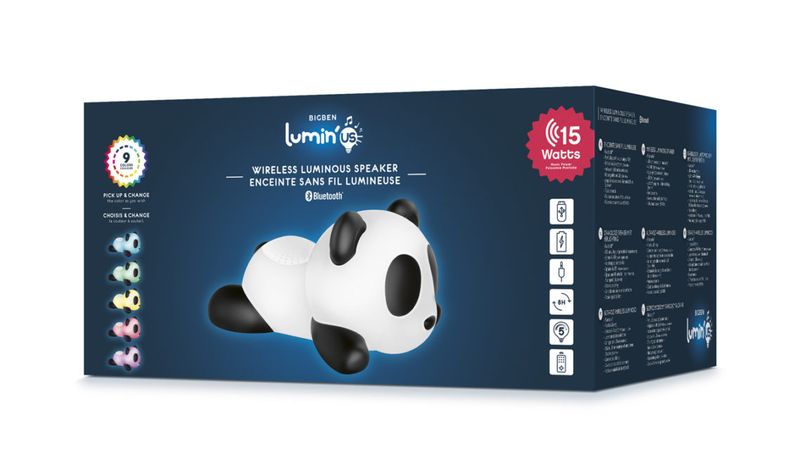 ELONGATED PANDA - BRIGHT WIRELESS SPEAKER - Bigben