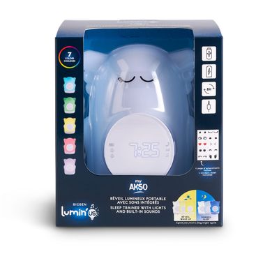 Educational luminous alarm clock with built-in sounds - Bigben