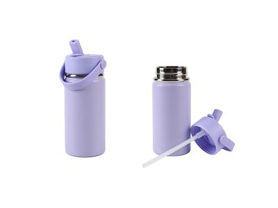 Thermal Water Bottle 400 ml with Lilac Handle
