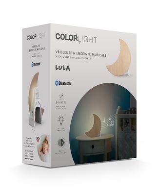 Lula, night light and musical speaker for children