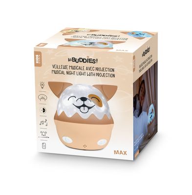 Musical night light with MAX projection - Doggie