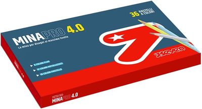 Seven Crayons Minapro 4.0, 36-piece Mix Box