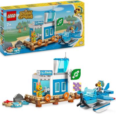 LEGO Animal Crossing 77051 In Flight with Dodo Airlines.