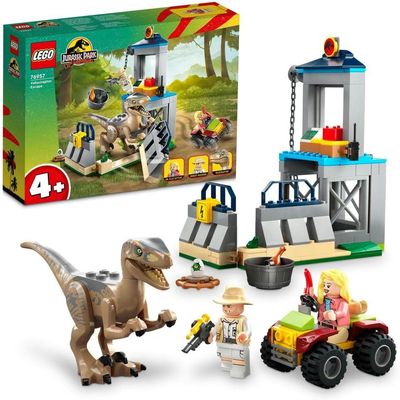 LEGO Jurassic Park 76957 The Velociraptor Escape.