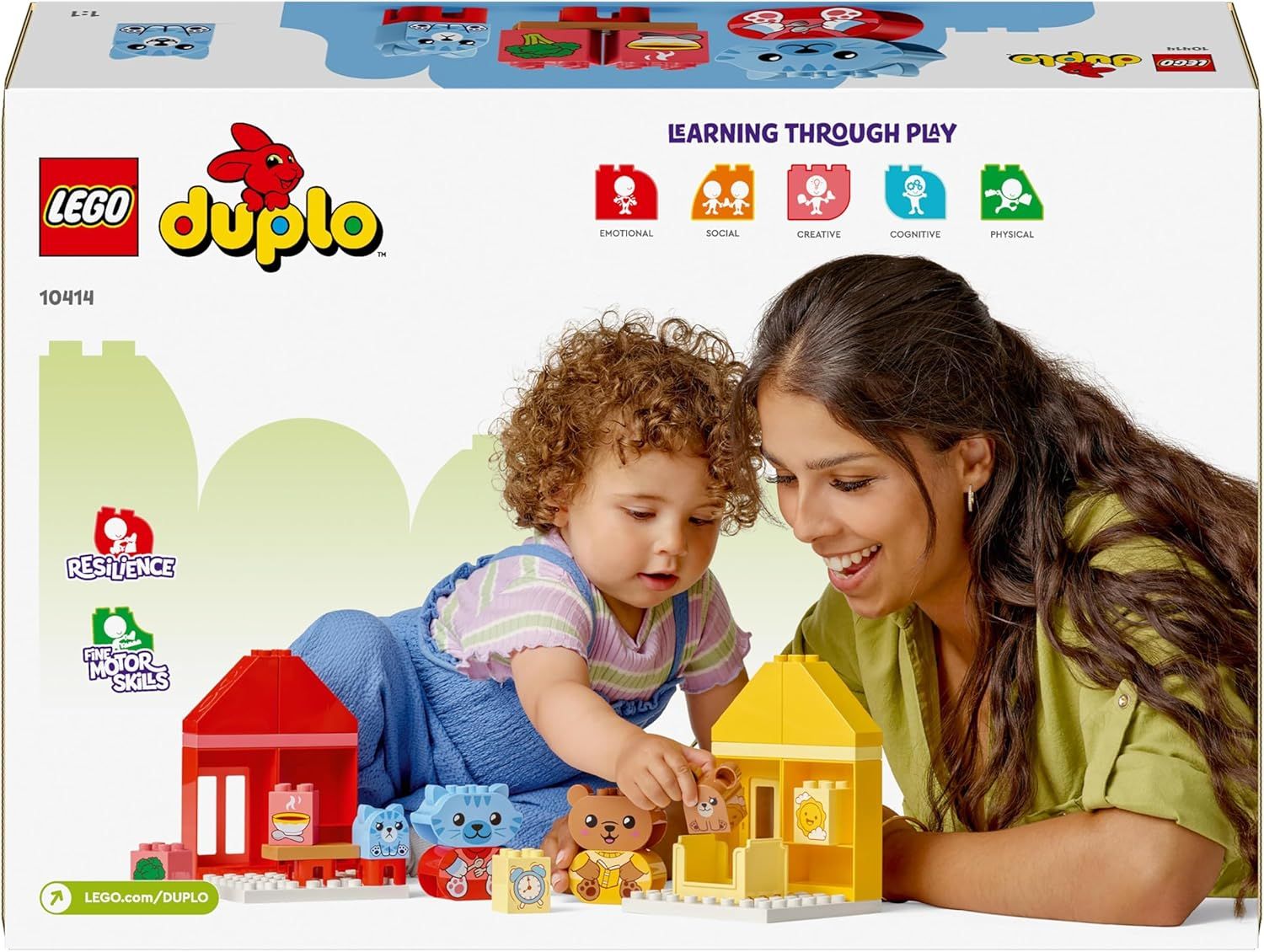 LEGO DUPLO Everyday Activities 10414: Eating and Going to Bed.