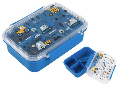Lunch Box Kids TRUCK with cutlery