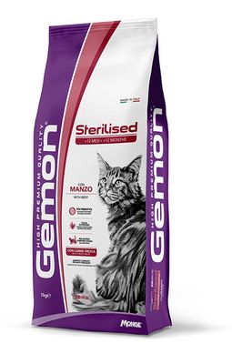 Gemon Croquettes Sterilised with Beef 7kg