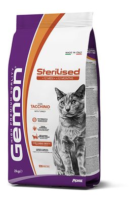 Gemon Croquettes Sterilised with Turkey 7kg