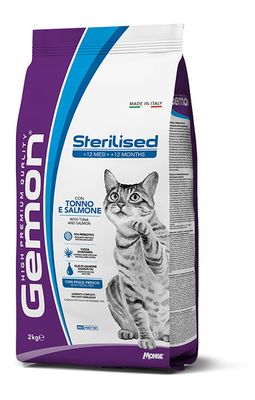 Gemon Croquettes Sterilised with Tuna and Salmon 7kg
