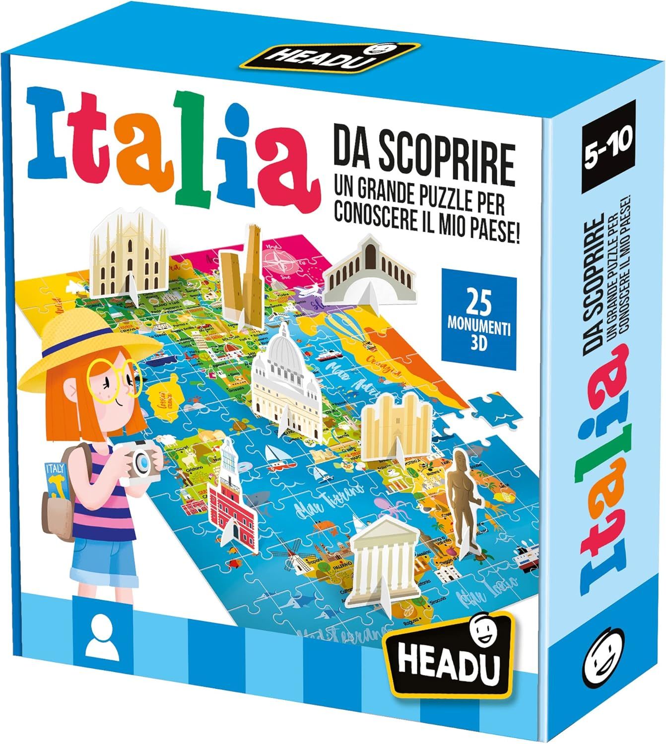 Headu Italy To Discover A Great Puzzle For Getting To Know My Country.