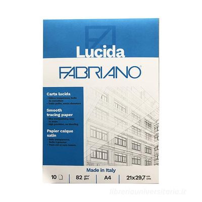 Block 10 sheets A4 size tracing paper - Fabriano