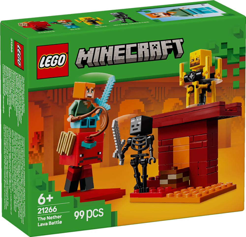 LEGO MINECRAFT BATTLE ON THE NETHER BRIDGE 21266