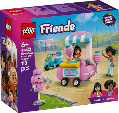 LEGO LEGO FRIENDS COTTON CANDY STALL AND SCOOTER 42643