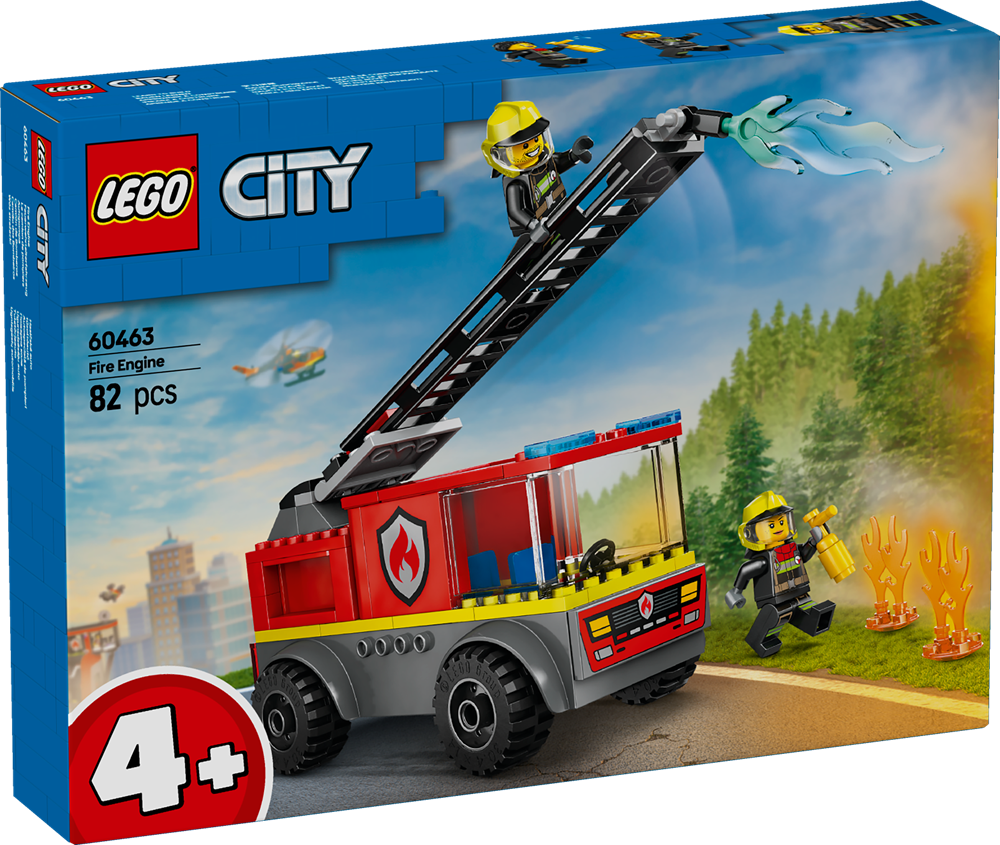 LEGO CITY FIRE TRUCK WITH SCALE 60463