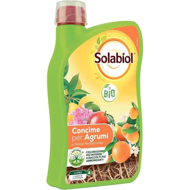 Organic Liquid Fertilizer for Citrus and Mediterranean Plants Solabiol 1LT