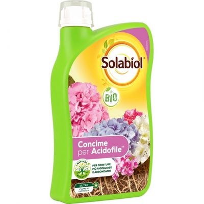 Organic liquid fertilizer for acidophilic plants Solabiol 1 lt.