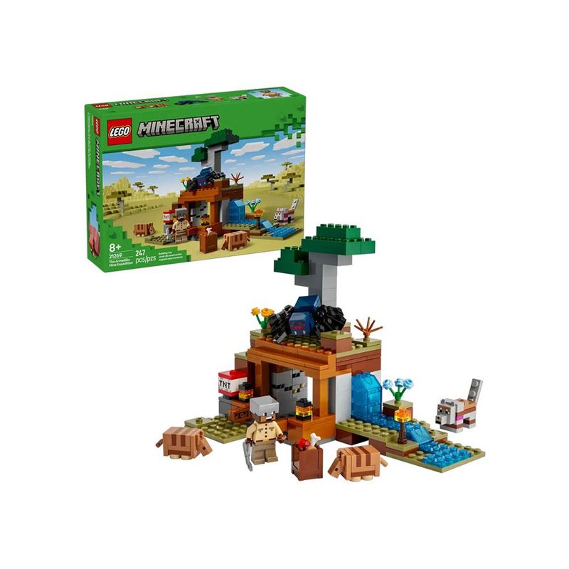 Lego Minecraft 21269 Expedition to the Armadillo Mine.