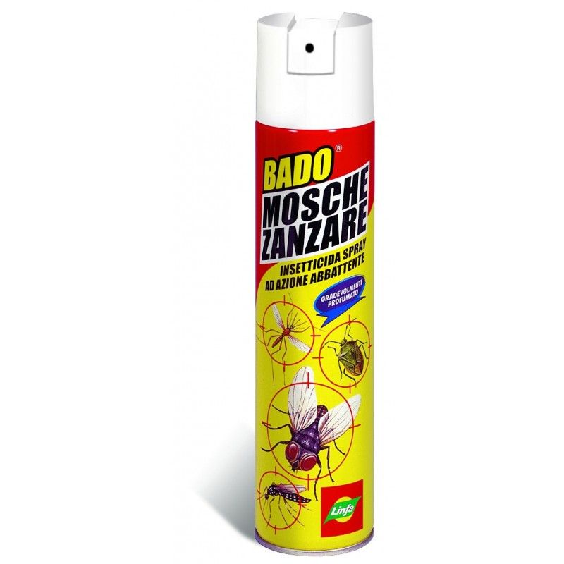 SAP BADO FLIES AND MOSQUITOES INSECTICIDE SPRAY FOR CIVIL USE ML. 400