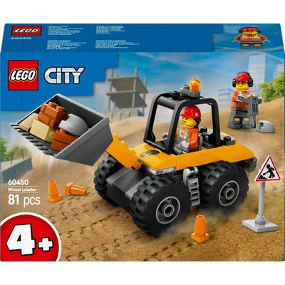 LEGO City 60450 Yellow wheel loader