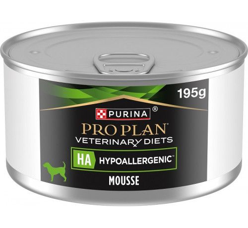 Purina Pro Plan Veterinary Diets HA Hypoallergenic Mousse for Dogs 195 gr.