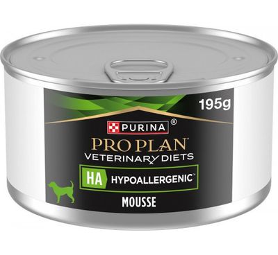 Purina Pro Plan Veterinary Diets HA Hypoallergenic Mousse for Dogs 195 gr.