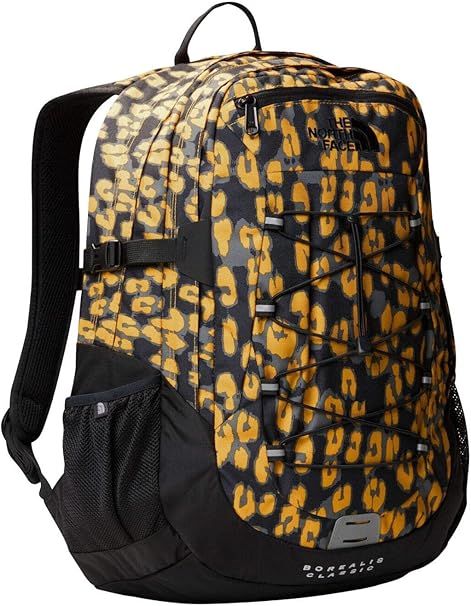 The North Face Borealis Backpack Classic Summit Gold/Leopard Print