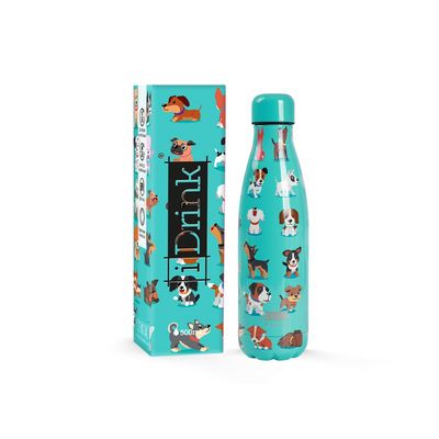 Total Juggling I Drink - Thermal Water Bottle 500 ml Dogs