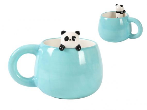 ITotal - Ceramic Mug with Charm Pandastic