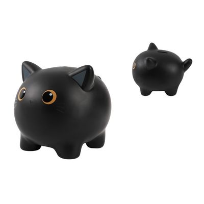 ITotal - Black Cat Plastic Money Box