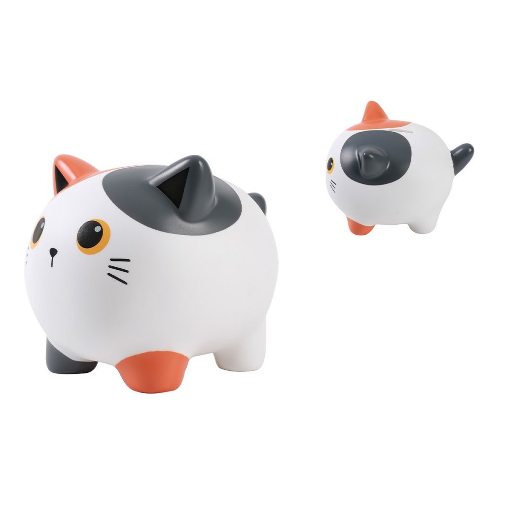 ITotal - Orange Cat Plastic Money Box