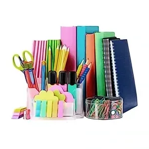 Stationery and school supplies