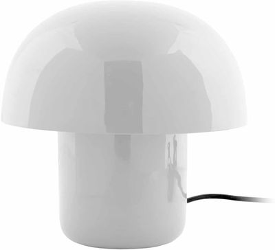 Present Time - Fat Mushroom Table Lamp H20cm White