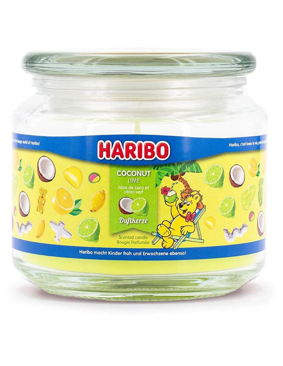 Haribo Coconut Lime Scented Candle 300gr