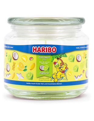 Haribo Coconut Lime Scented Candle 300gr