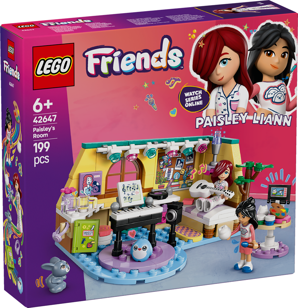 LEGO FRIENDS PAISLEY&#39;S BEDROOM 42647