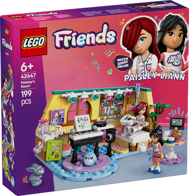 LEGO FRIENDS PAISLEY&#39;S BEDROOM 42647
