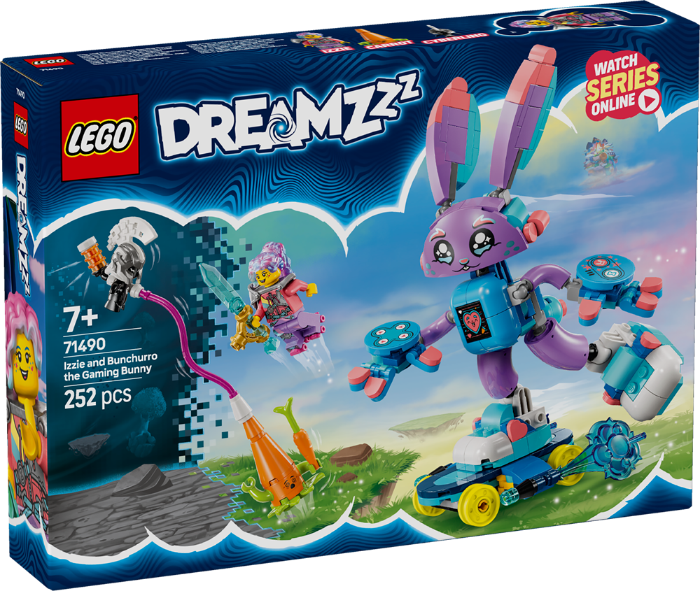 LEGO DREAMZZZ IZZIE &amp; THE GAMING BUNCHURRO 71490