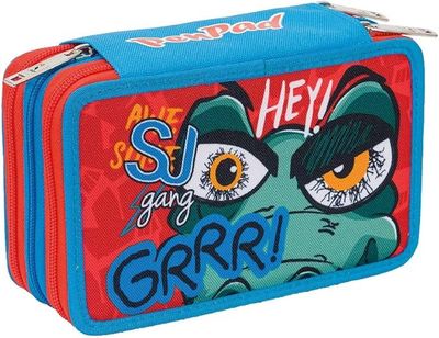 PEN PAD 3-zip school bag SJ Animals
