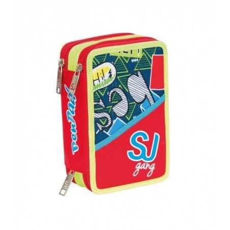 PEN PAD 3-zip school bag SJ Gang Boy