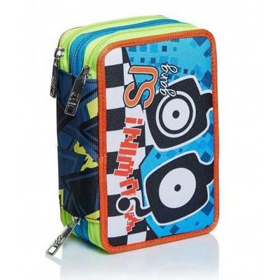 PEN PAD 3-zip school bag SJ Faces Boy