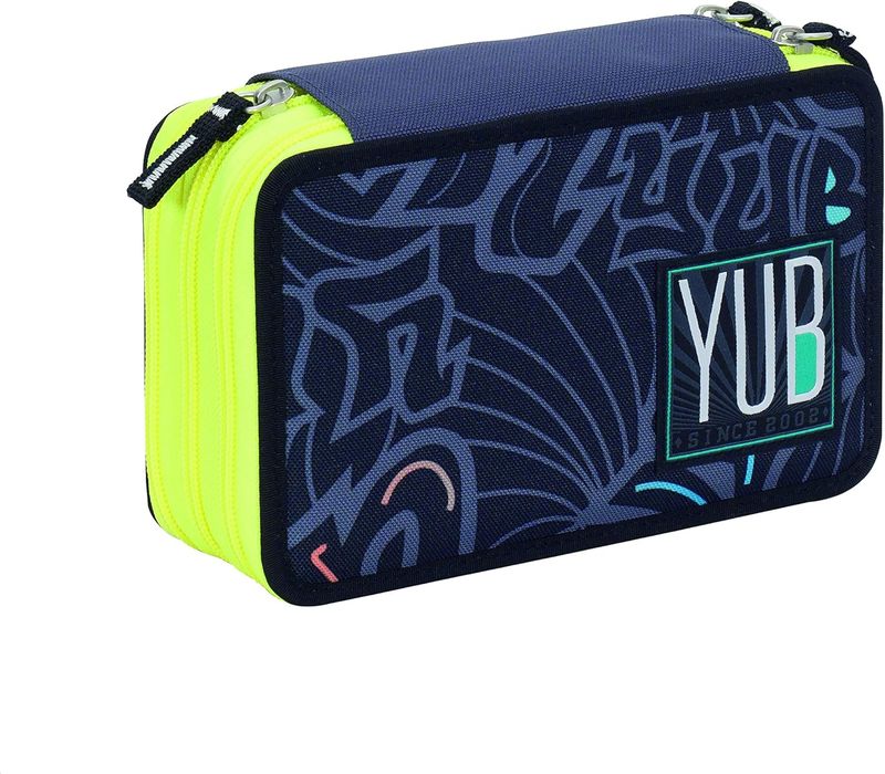 Yub SCHOOL BAG 3 ZIPPERS Murales Boy
