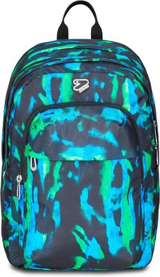 Seven® PRO XXL DETACH BACKPACK WITH WIRELESS EARPHONES - THE DOUBLE Fluo Sea