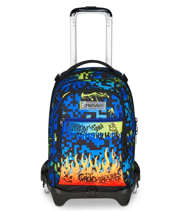 TROLLEY JACK Seven® 3 WHEELS - Scribbled Flame