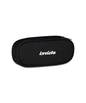 Lip Plain Invicta Pencil Bags Grs - Jet Black