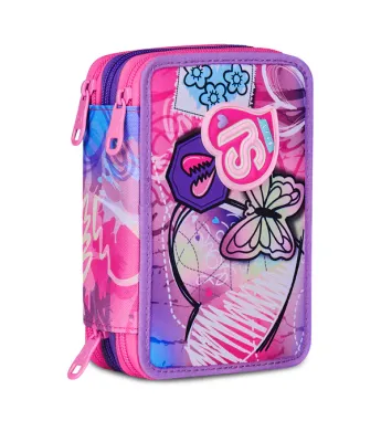 3 ZIPPER POUCH - SJ Tinypatch Girl
