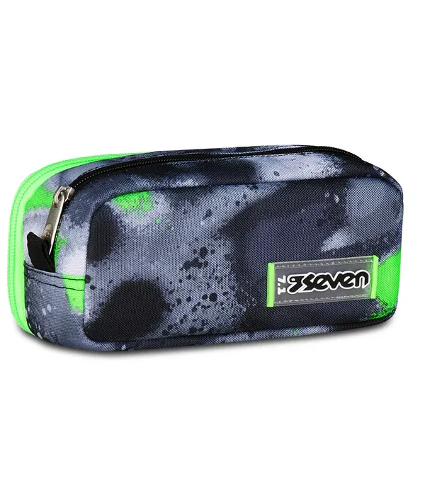 Seven® DOUBLE PENCIL BAG - Sprint Paint Boy