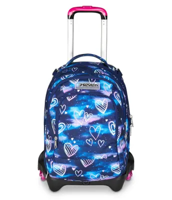Seven® JACK TROLLEY 3 WHEELS DETACH - GLOOMY HEART