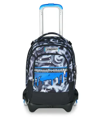 Seven® JACK TROLLEY 3 WHEELS DETACH - QUICK GRAFFITI BOY